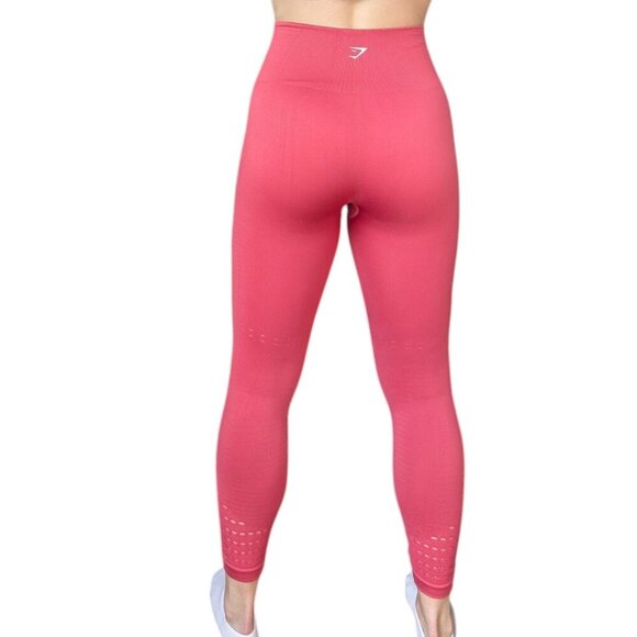 Gymshark Pink Energy Seamless Leggings Women Size Small - Picture 3 of 7
